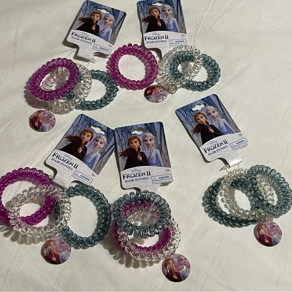 Disney Frozen II Hair Ponies‎ 3 count 5 sets
